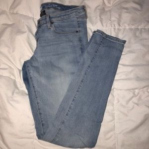 Mossimo Light Wash Skinny Jeans- 12 Long